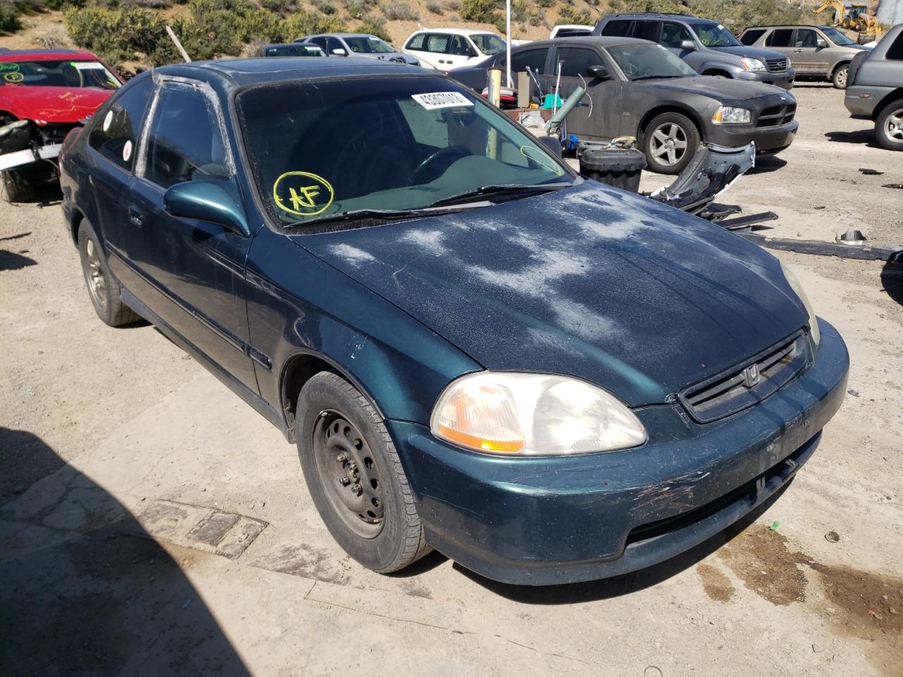 HONDA CIVIC EX 1996 with VIN 1HGEJ8141TL087253 - Photo from auction