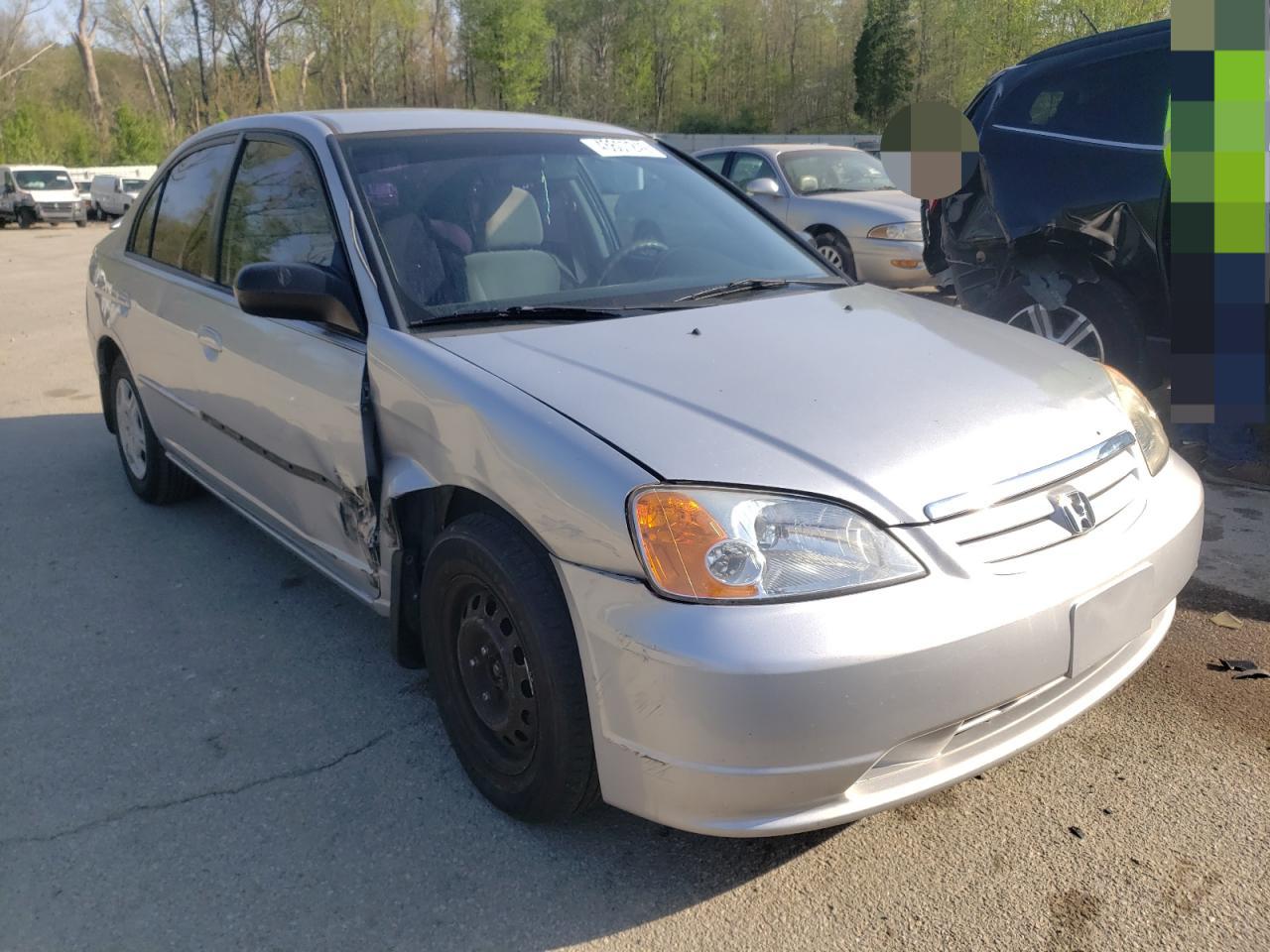 Photo 1 from auction – 2002 HONDA CIVIC LX with VIN 1HGES16652L019132