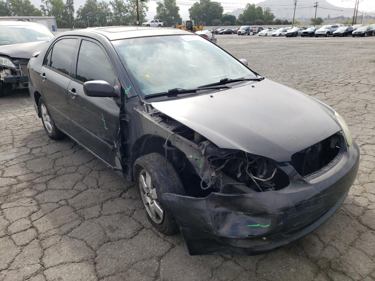 TOYOTA COROLLA CE 2006 with VIN 1NXBR30E06Z734579 - Photo from auction