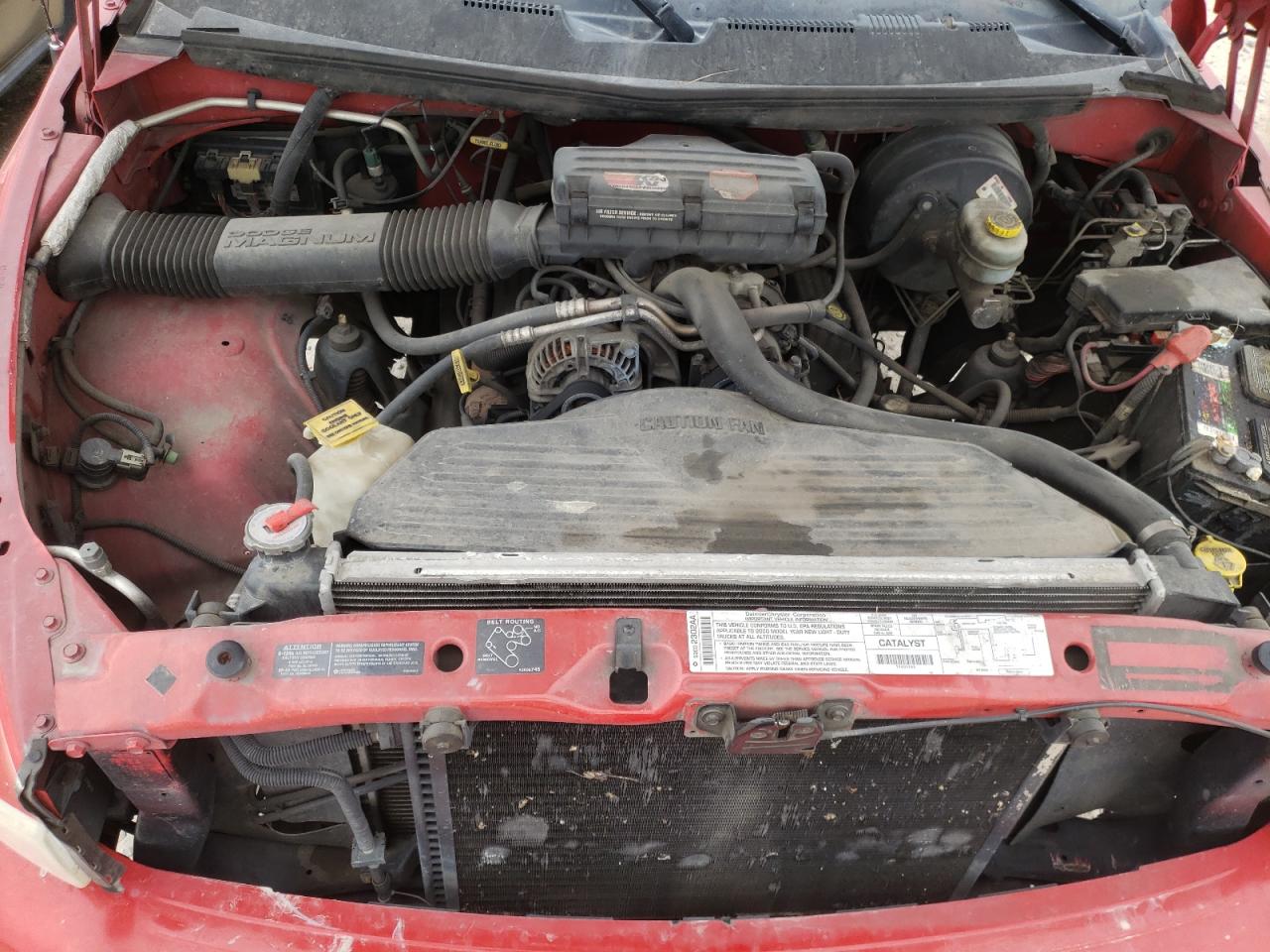 Photo 7 from auction – 2000 DODGE RAM 1500 with VIN 3B7HF13Z1YG111147