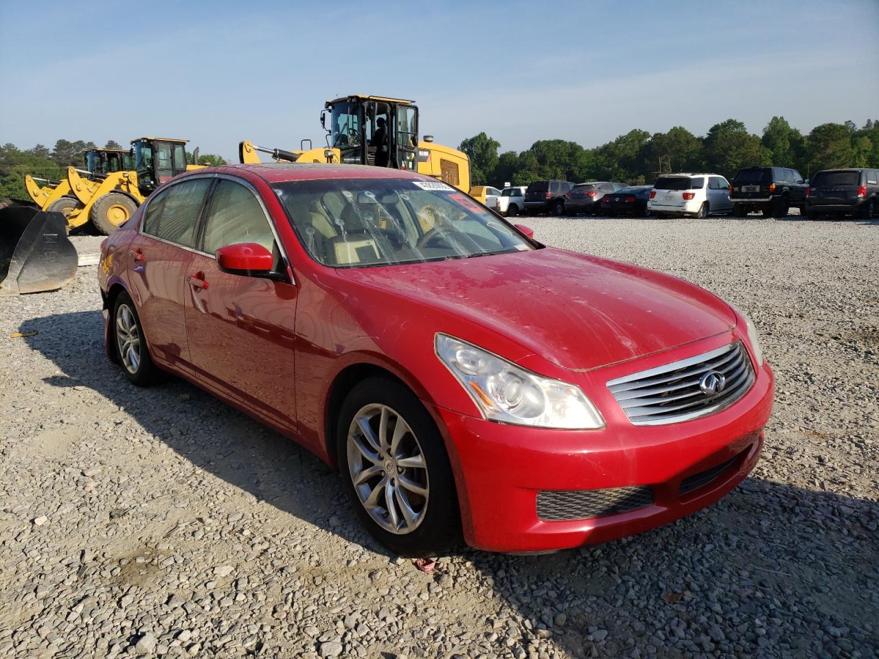 INFINITI G37 BASE 2009 with VIN JNKCV61E69M302201 - Photo from auction