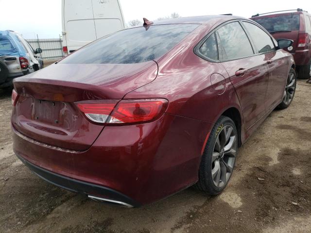 Photo 4 from auction – 2015 CHRYSLER 200 S with VIN 1C3CCCBG9FN643785