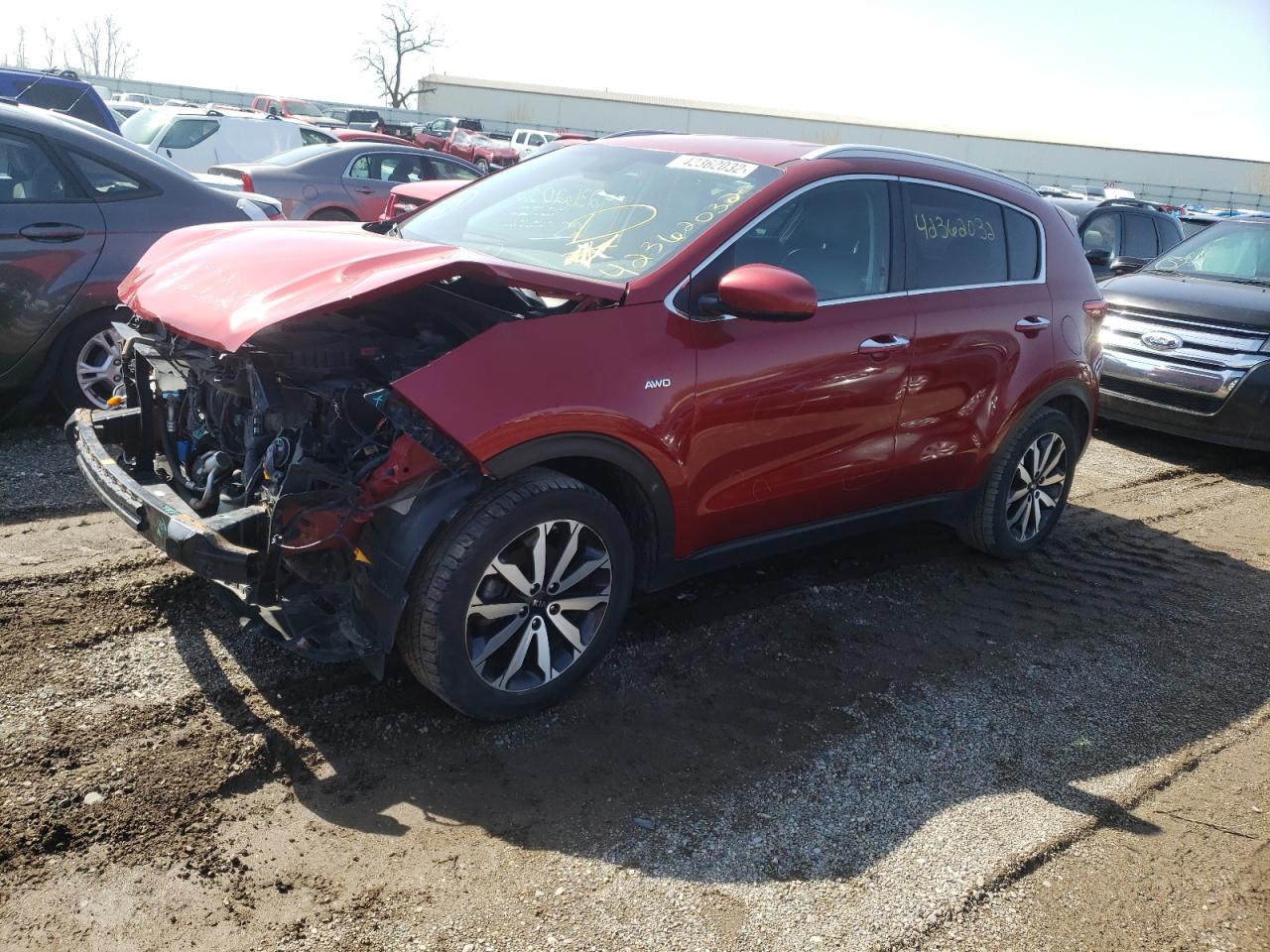 Zdjęcie 2 z aukcji – 2017 KIA SPORTAGE E z VIN KNDPNCAC0H7220087