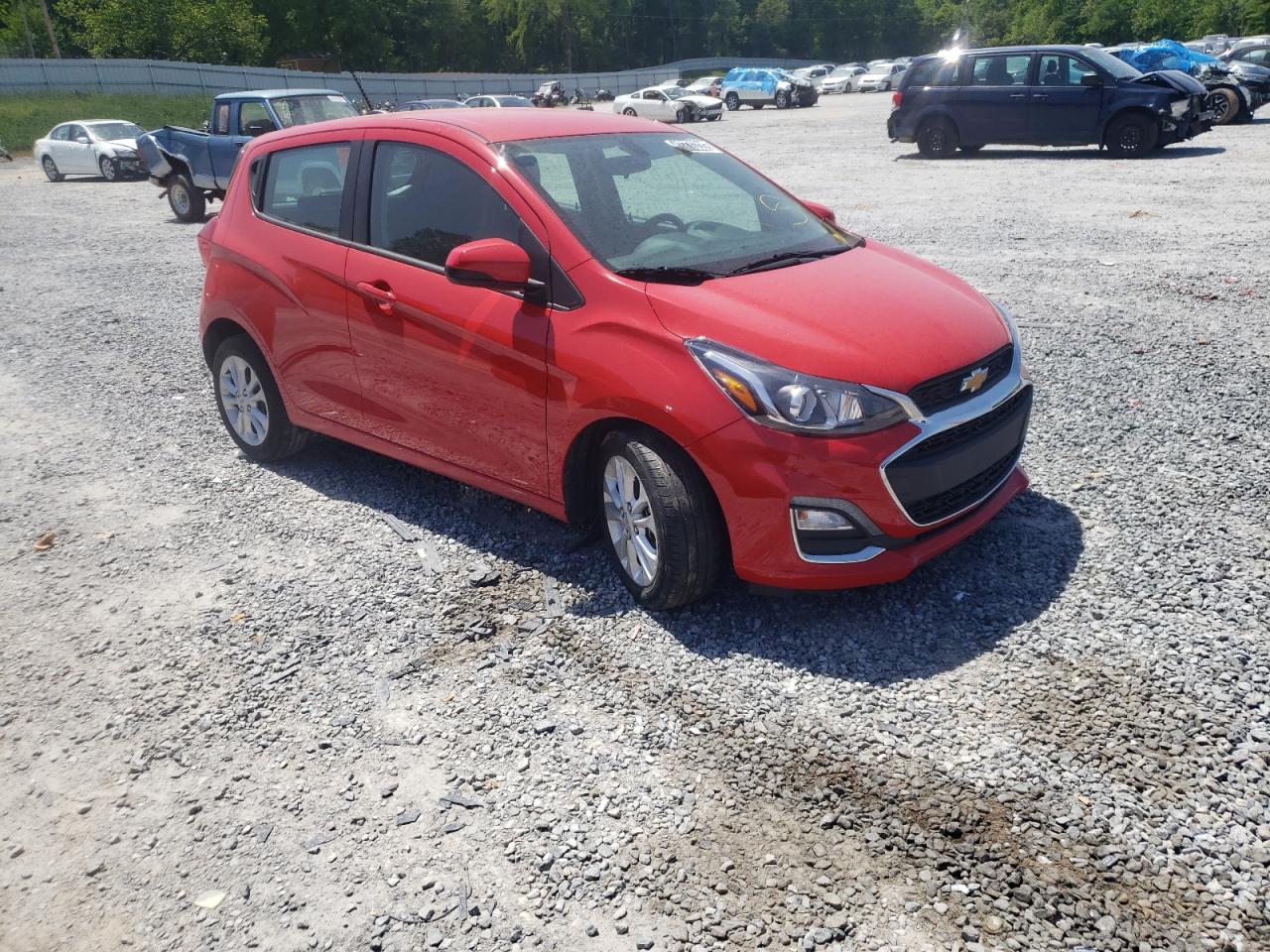 CHEVROLET SPARK 1LT 2020 with VIN KL8CD6SAXLC449482 - Photo from auction
