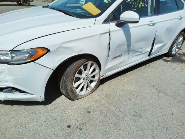 Photo 9 from auction – 2017 FORD FUSION SE with VIN 3FA6P0LUXHR287823