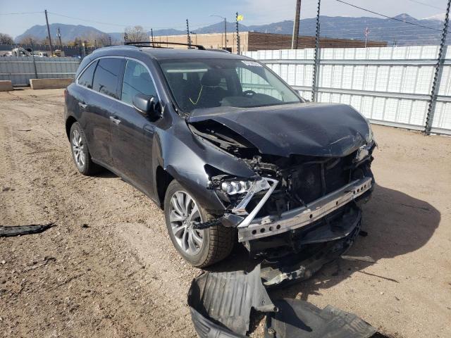 ACURA MDX TECHNO 2014 with VIN 5FRYD4H41EB027916 - Photo from auction