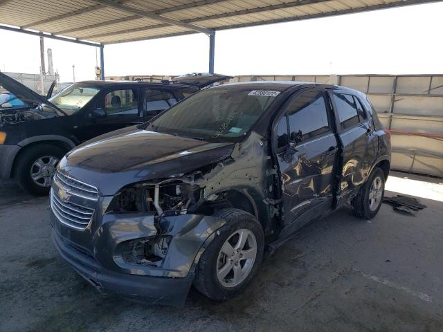 Photo 2 from auction – 2016 CHEVROLET TRAX LS with VIN 3GNCJNSB2GL229435