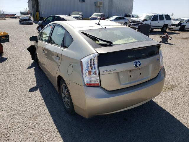 Photo 3 from auction – 2011 TOYOTA PRIUS with VIN JTDKN3DU8B1477300