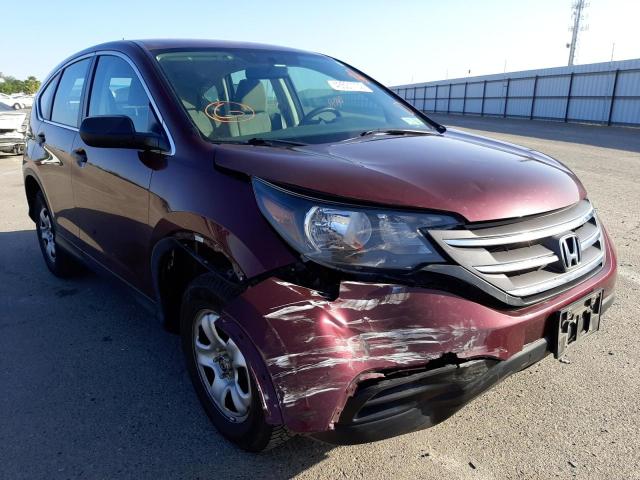HONDA CR-V LX 2014 with VIN 5J6RM4H32EL092004 - Photo from auction