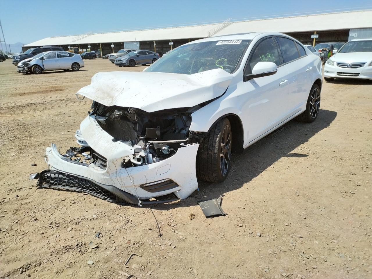Photo 2 from auction – 2018 VOLVO S60 DYNAMI with VIN YV126MFL8J2450463