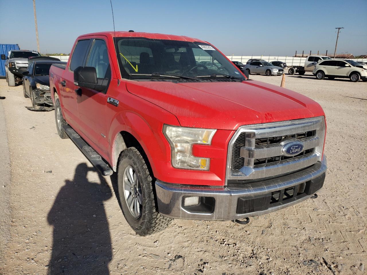 FORD F150 SUPER 2016 with VIN 1FTEW1EP6GKF55968 - Photo from auction
