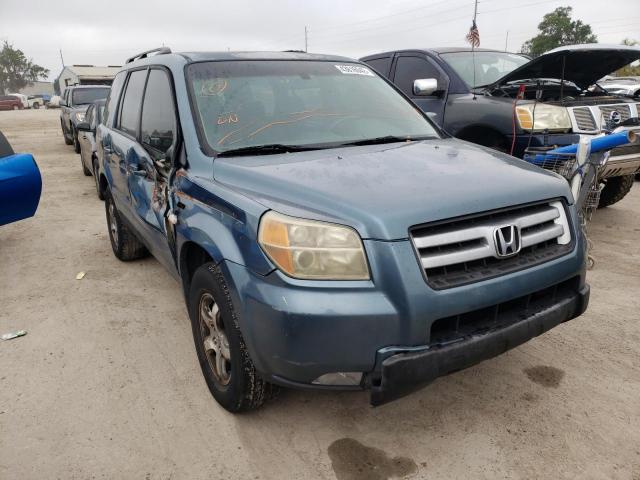 HONDA PILOT EX 2006 with VIN 5FNYF28626B024638 - Photo from auction