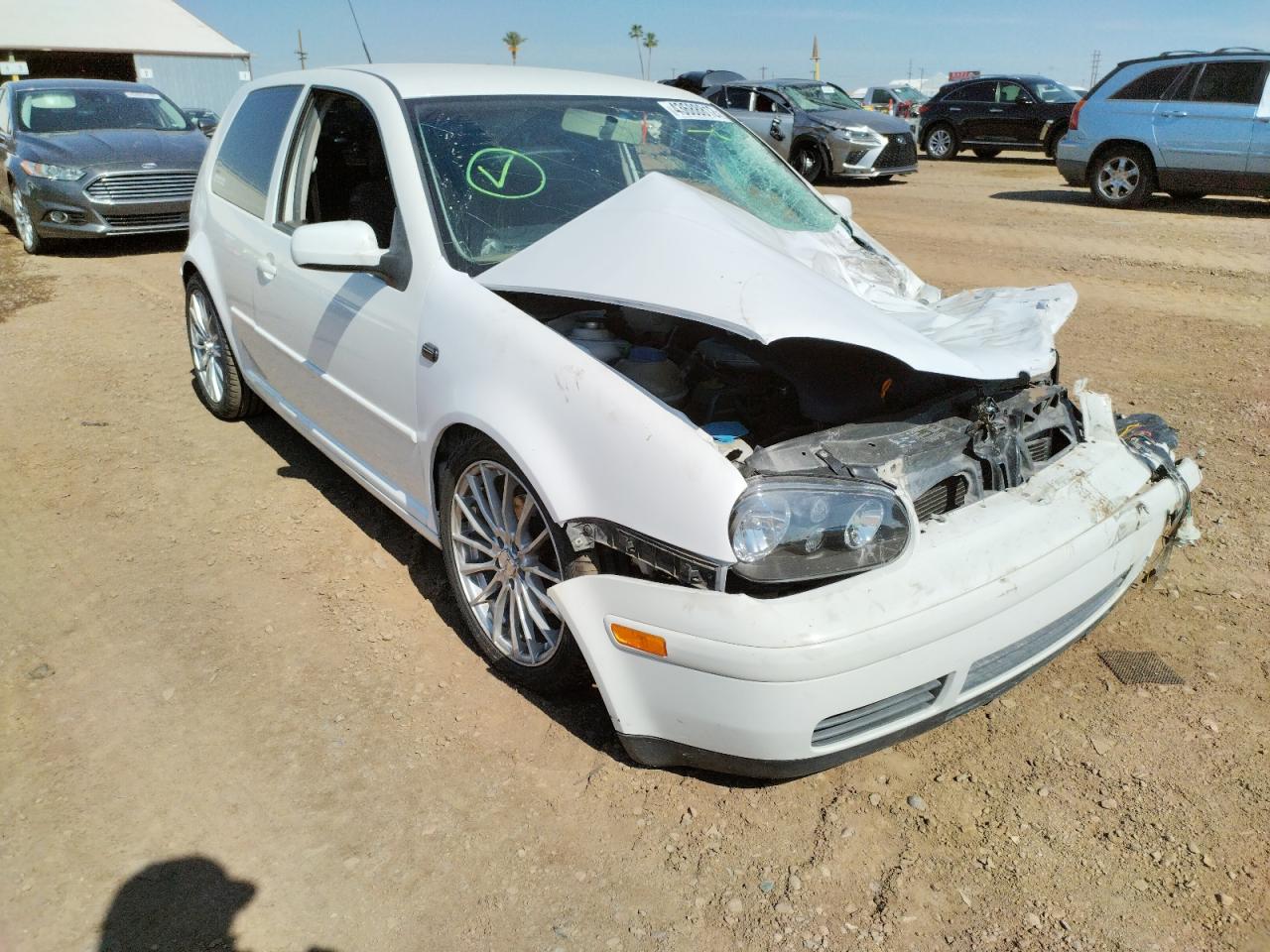 VOLKSWAGEN GOLF GL 2003 with VIN 9BWBK61J034018014 - Photo from auction
