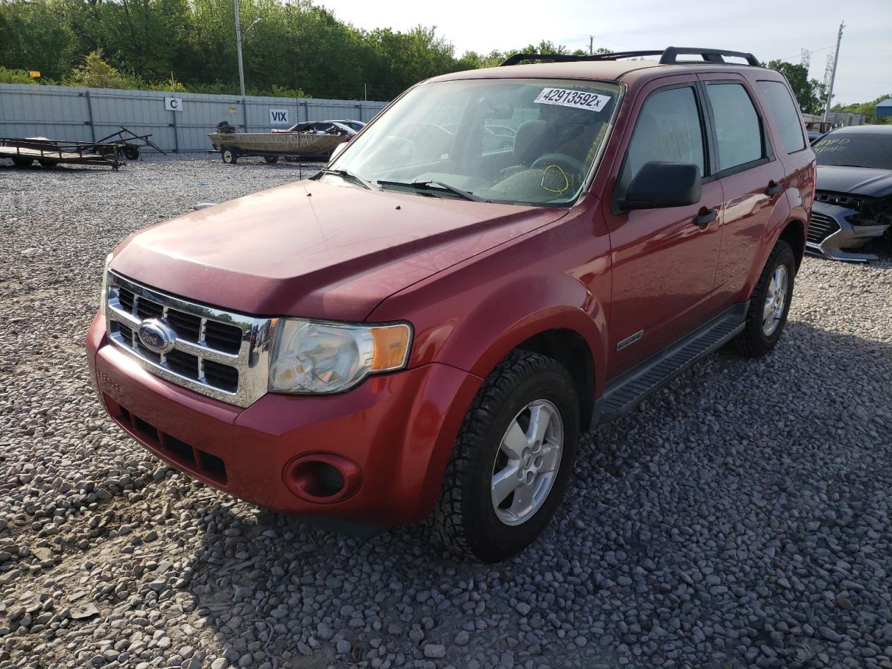 Photo 2 from auction – 2008 FORD ESCAPE XLS with VIN 1FMCU02Z28KB10511