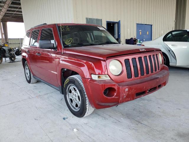 JEEP PATRIOT SP 2008 with VIN 1J8FT28W48D779194 - Photo from auction