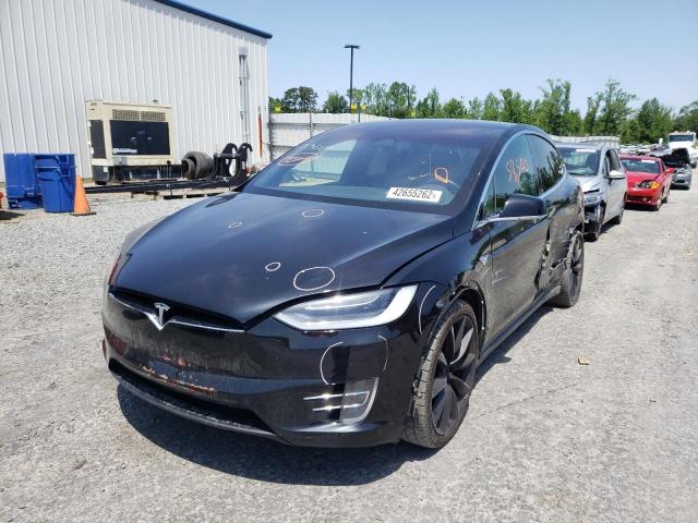 Photo 2 from auction – 2017 TESLA MODEL X with VIN 5YJXCBE40HF074108