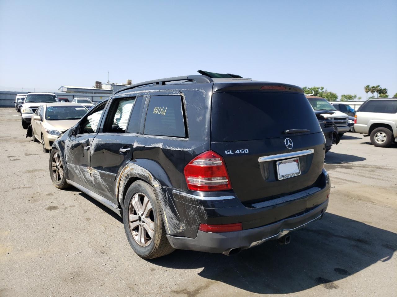 Photo 3 from auction – 2008 MERCEDES-BENZ GL 450 4MA with VIN 4JGBF71EX8A394635