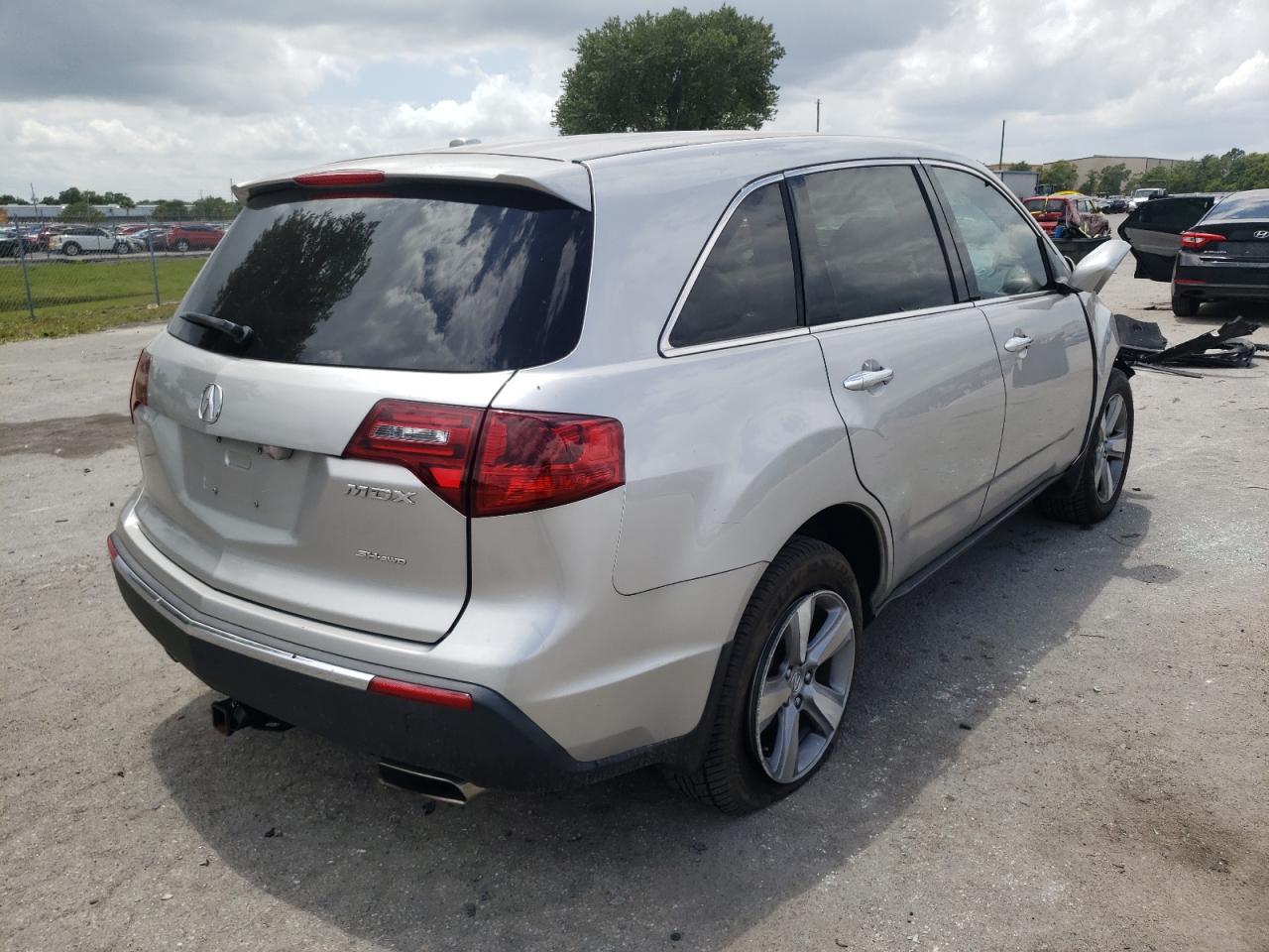 Photo 4 from auction – 2013 ACURA MDX TECHNO with VIN 2HNYD2H38DH504423