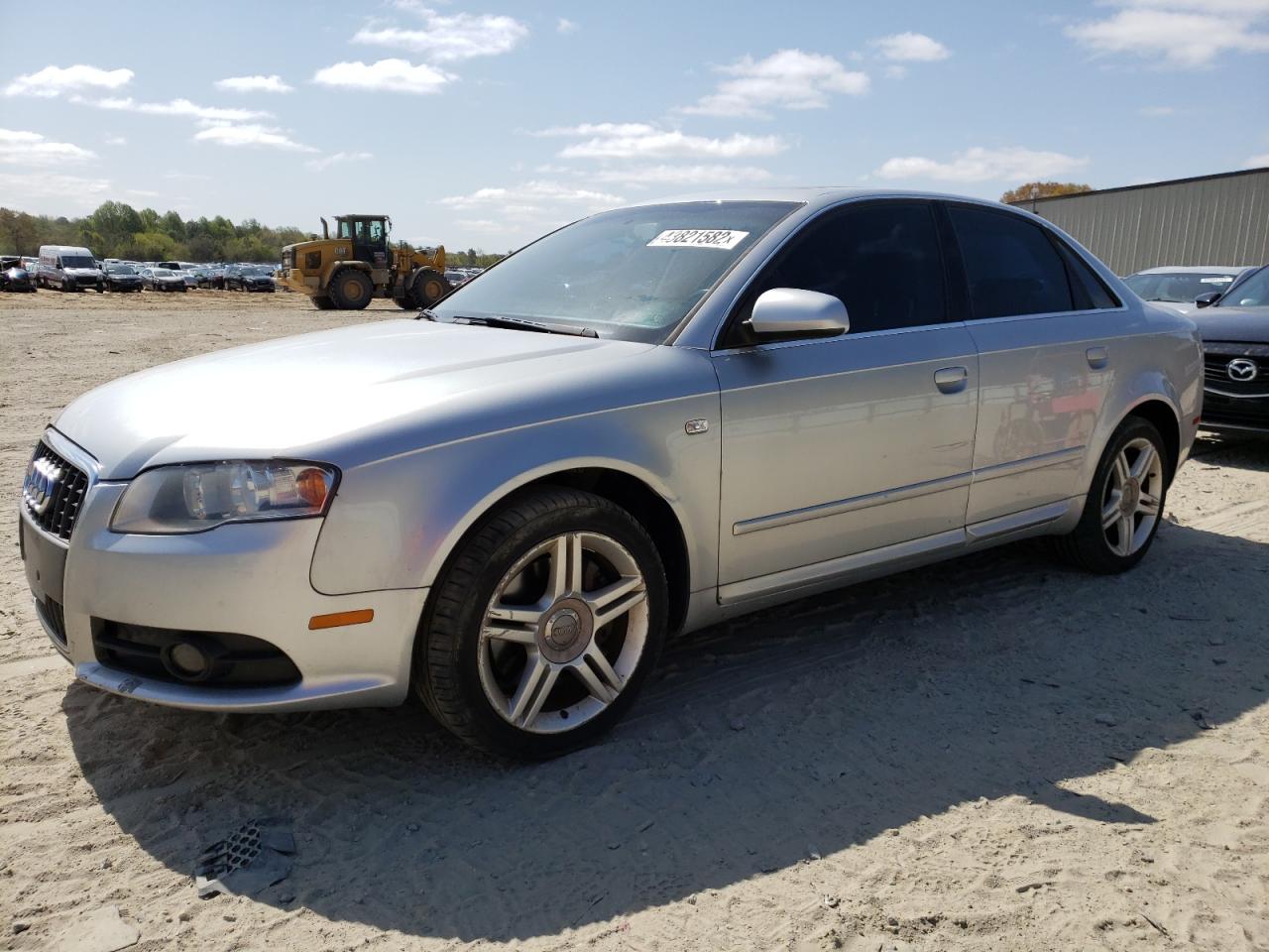 Photo 2 from auction – 2008 AUDI A4 2.0T QU with VIN WAUDF78E78A040118