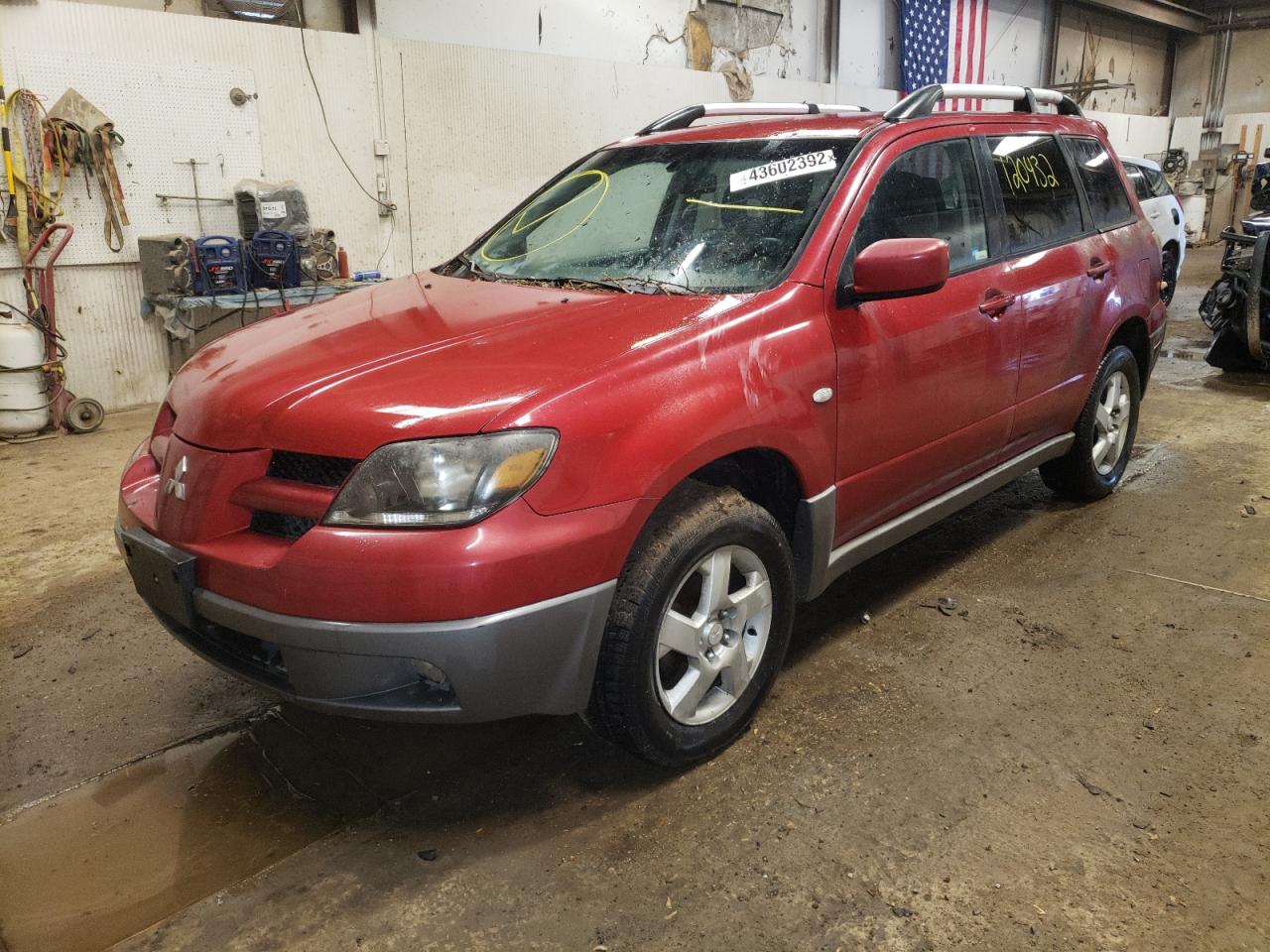 Photo 2 from auction – 2003 MITSUBISHI OUTLANDER with VIN JA4LZ41G53U042631