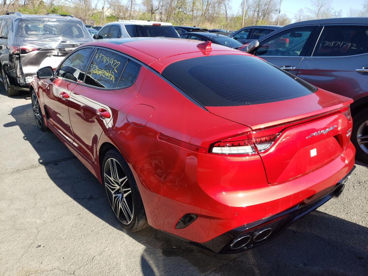 Photo 3 from auction – 2022 KIA STINGER GT with VIN KNAE45LC2N6107534