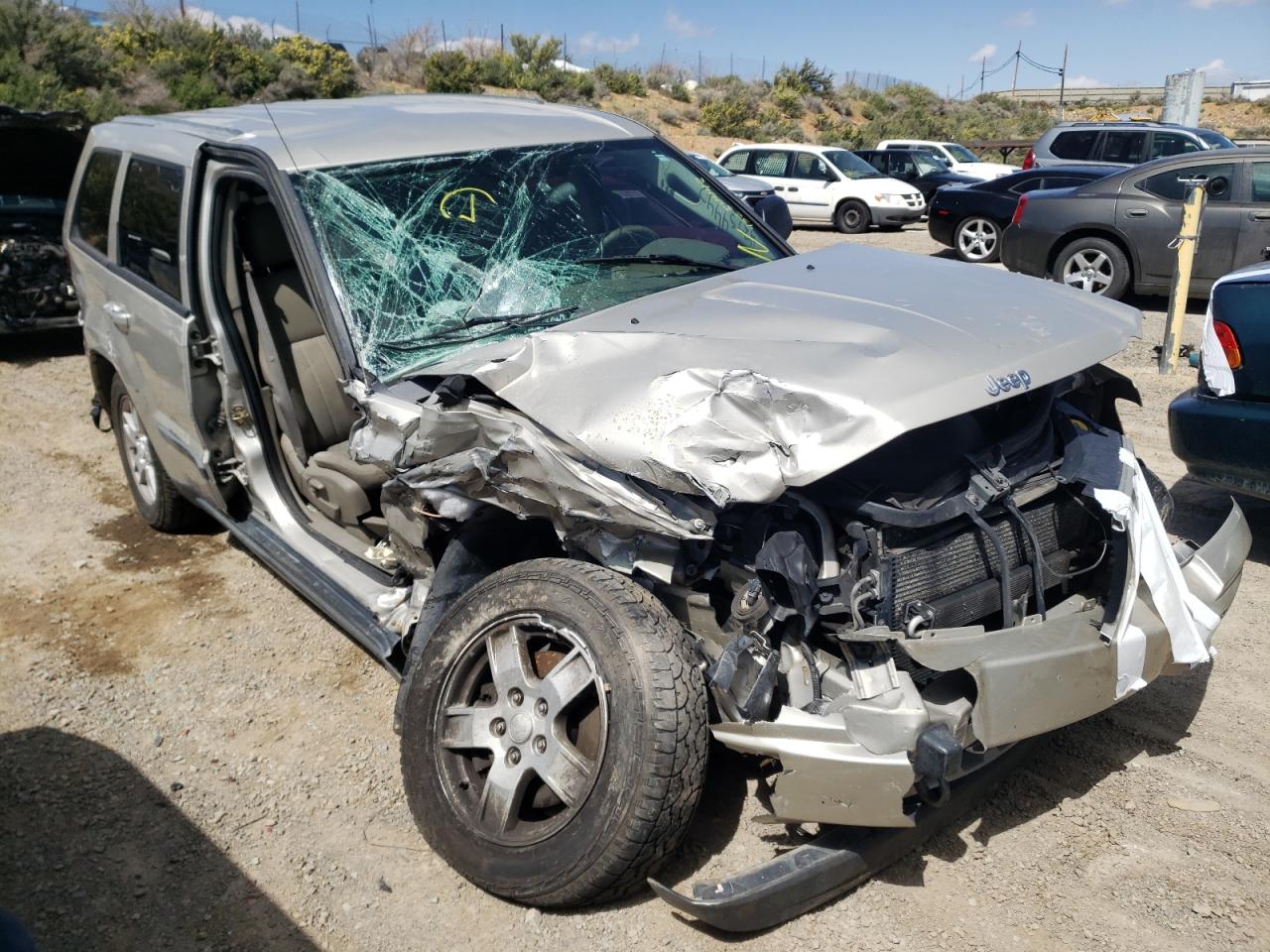 Photo 1 from auction – 2007 JEEP GRAND CHER with VIN 1J8HR48N87C657176