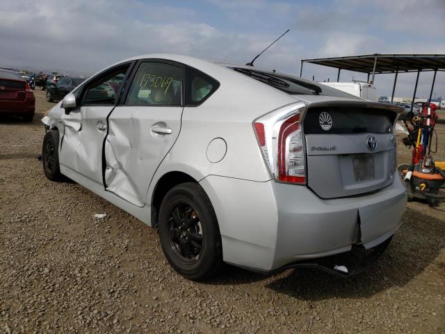 Photo 3 from auction – 2015 TOYOTA PRIUS with VIN JTDKN3DU4F0441535