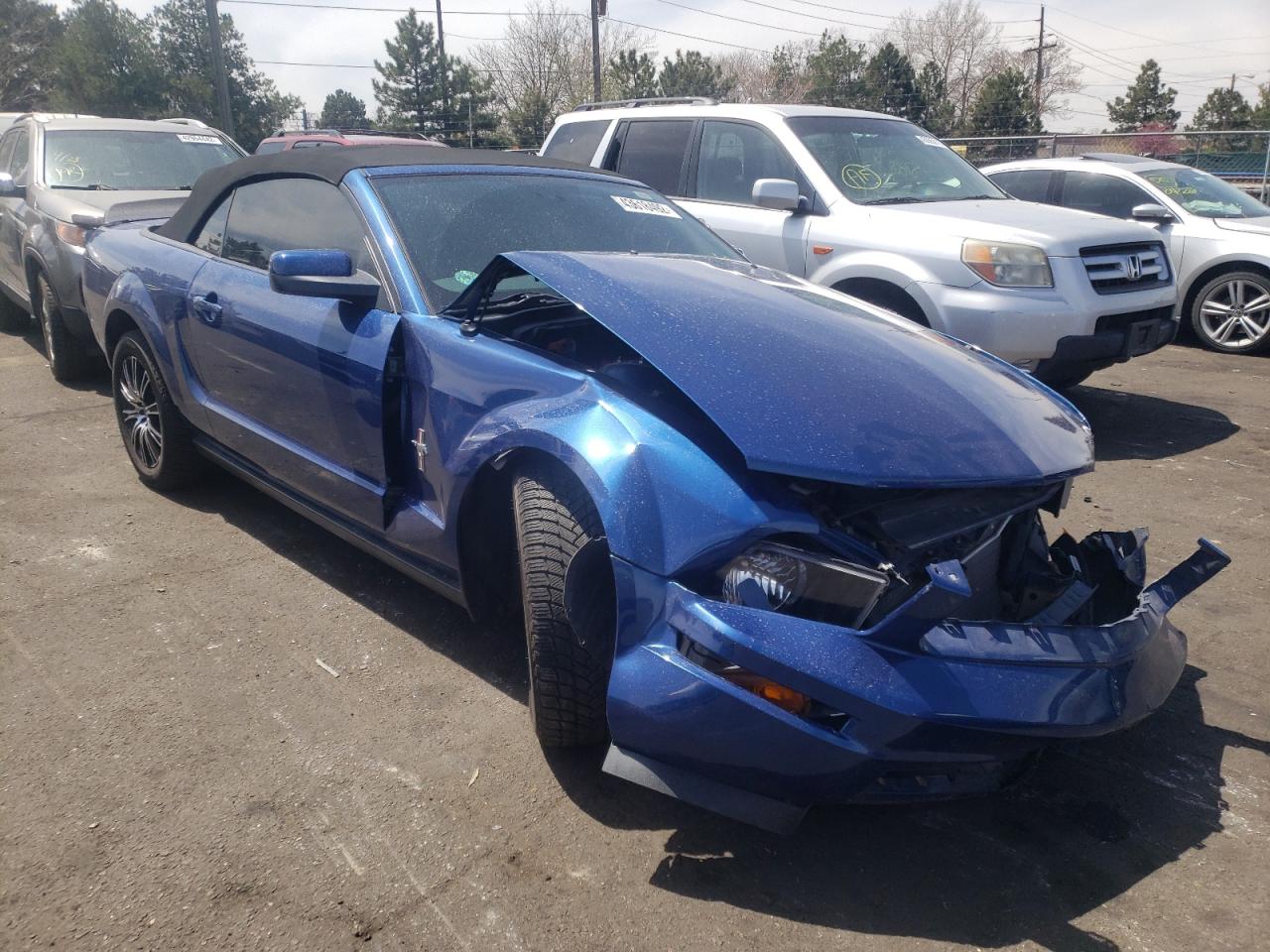FORD MUSTANG 2007 with VIN 1ZVFT84N575222114 - Photo from auction