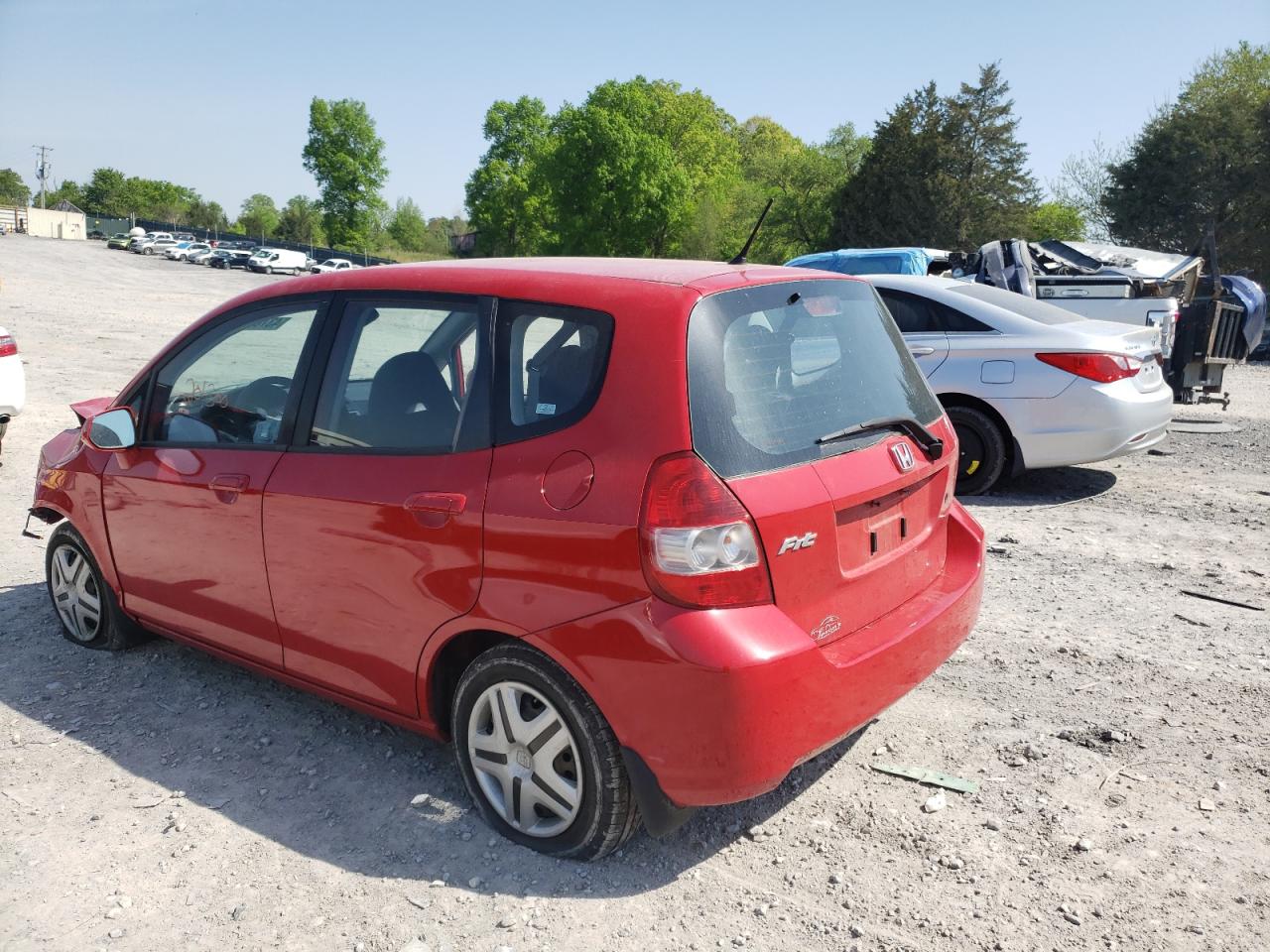 Photo 3 from auction – 2008 HONDA FIT with VIN JHMGD38448S018639