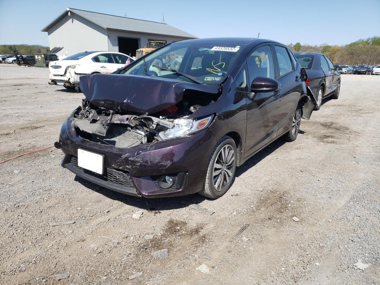 Photo 2 from auction – 2017 HONDA FIT EX with VIN JHMGK5H78HS014282