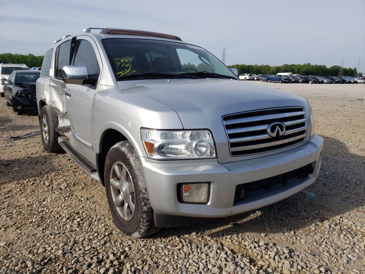 INFINITI QX56 2004 with VIN 5N3AA08CX4N800168 - Photo from auction