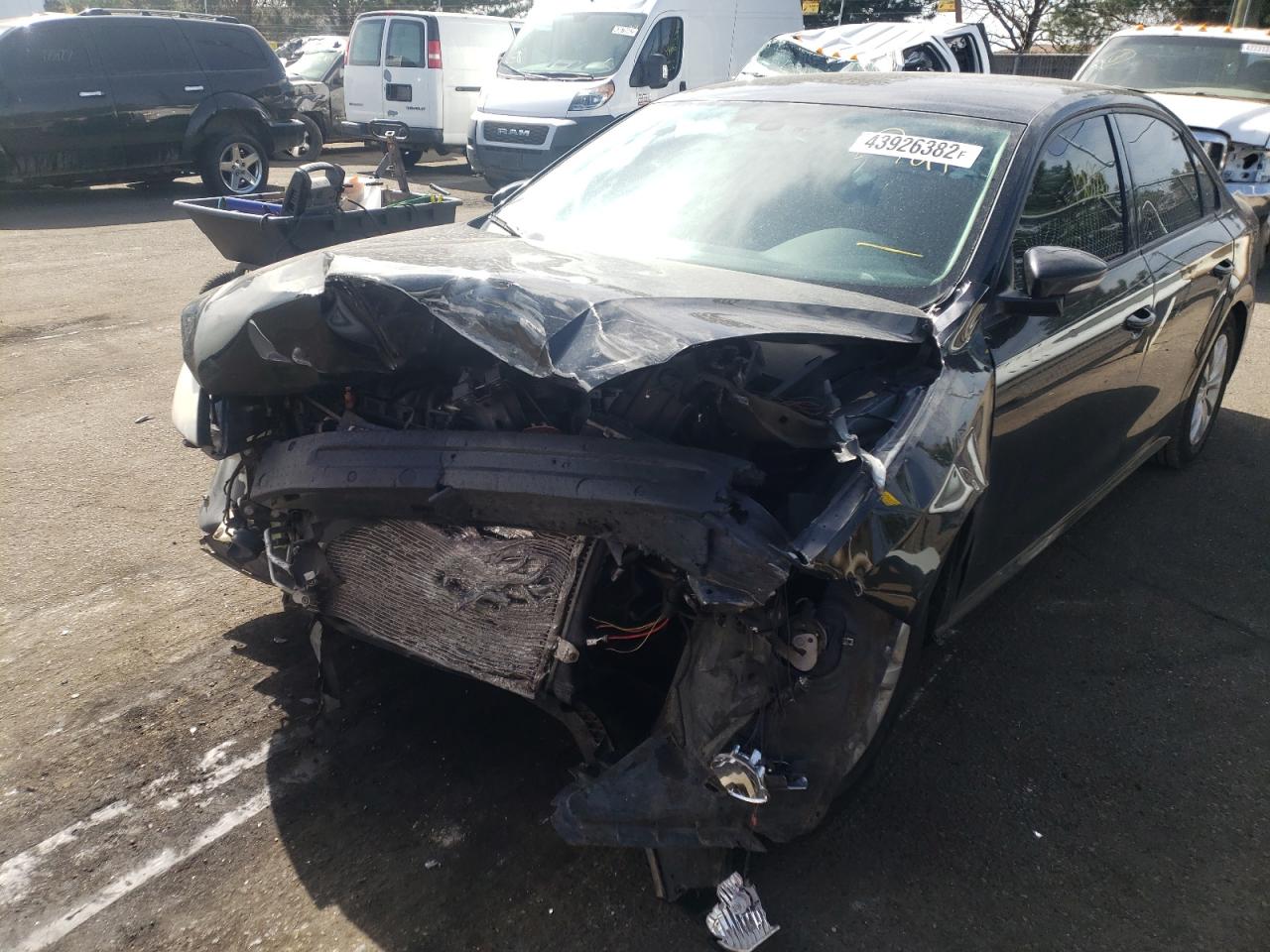Photo 9 from auction – 2012 VOLKSWAGEN PASSAT S with VIN 1VWAH7A38CC087628
