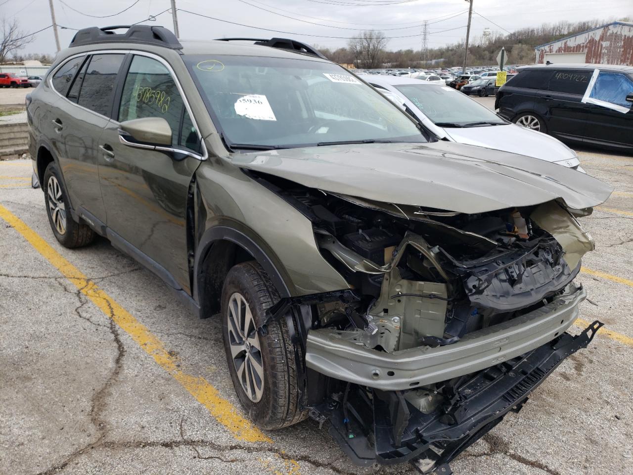 SUBARU OUTBACK PR 2022 with VIN 4S4BTACC7N3159806 - Photo from auction