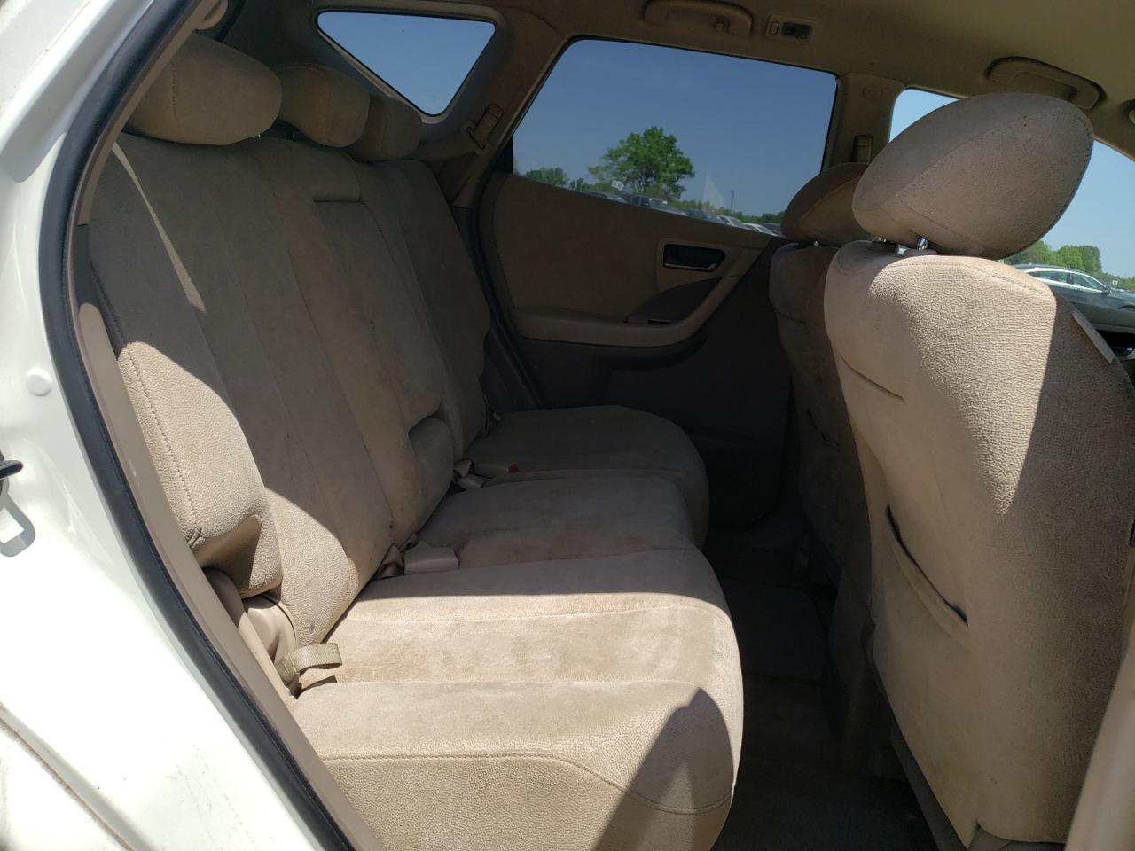 Photo 6 from auction – 2005 NISSAN MURANO SL with VIN JN8AZ08T35W309074