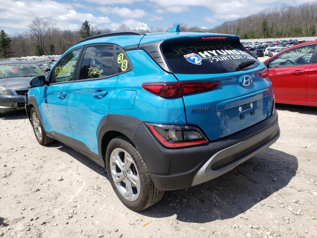 Photo 3 from auction – 2022 HYUNDAI KONA with VIN KM8K3CAB4NU804976