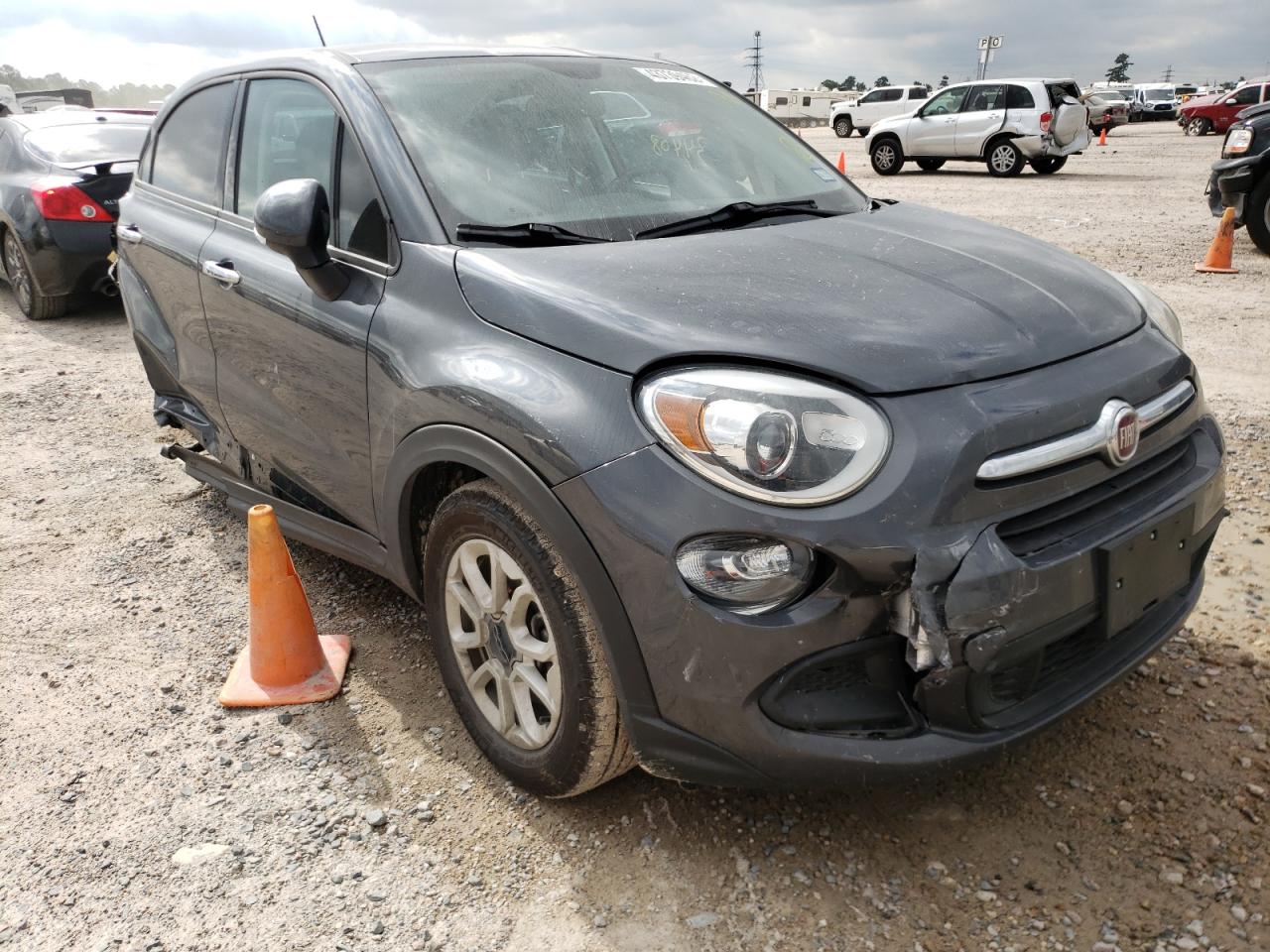 FIAT 500X POP 2017 with VIN ZFBCFXAB0HP591652 - Photo from auction