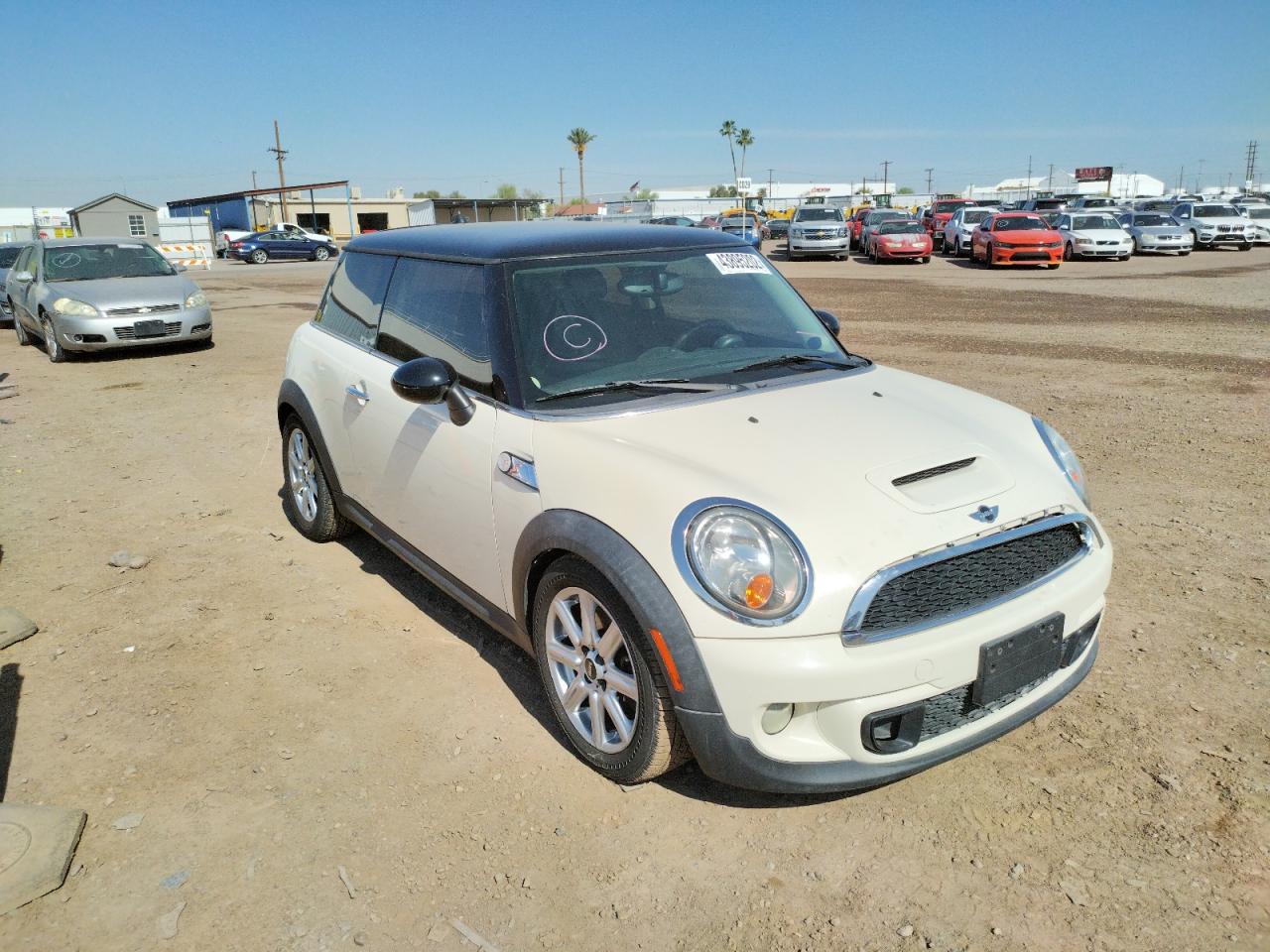 MINI COOPER S 2011 with VIN WMWSV3C56BTY15403 - Photo from auction