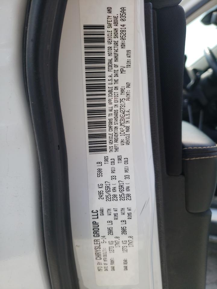 Photo 10 from auction – 2014 JEEP CHEROKEE L with VIN 1C4PJMCBXEW273175