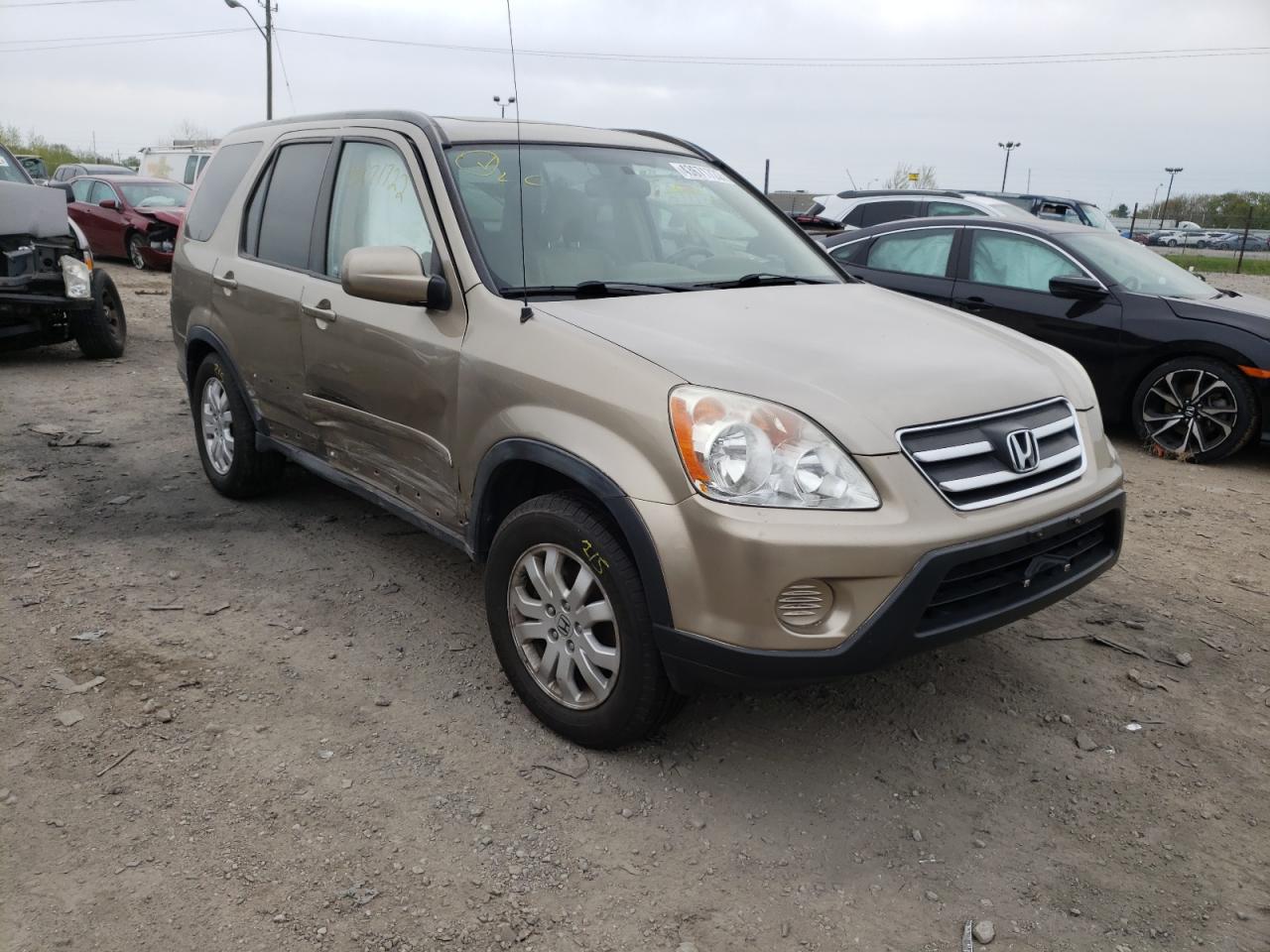 HONDA CR-V SE 2006 with VIN JHLRD78956C007995 - Photo from auction