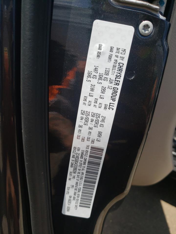 Photo 10 from auction – 2012 DODGE GRAND CARA with VIN 2C4RDGBG4CR398290