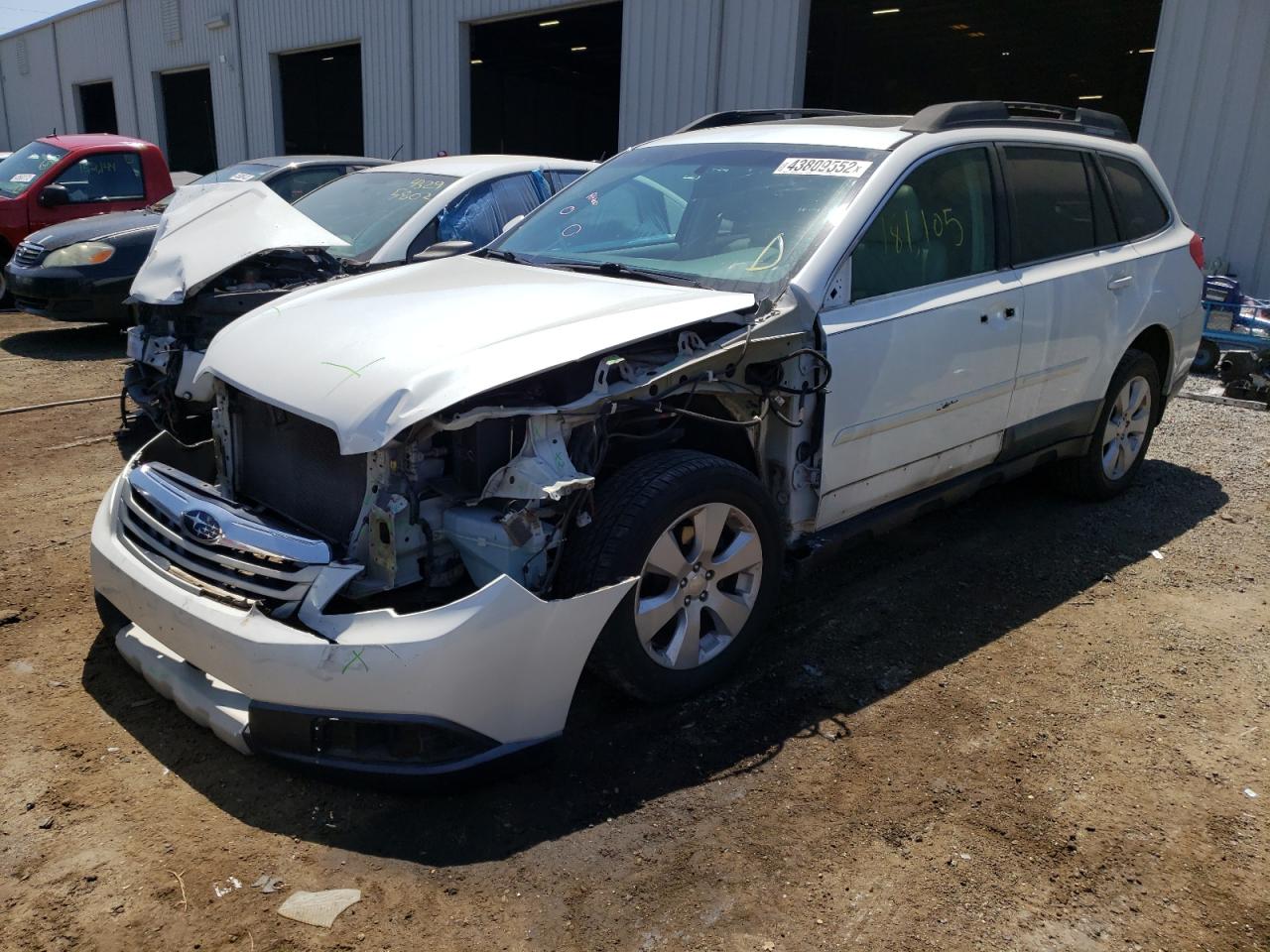 Photo 2 from auction – 2011 SUBARU OUTBACK 2. with VIN 4S4BRCKC4B3407324