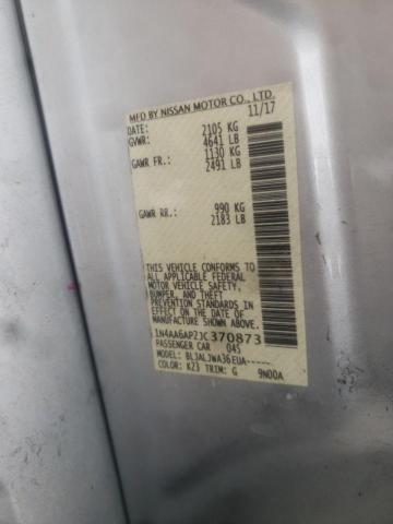 Photo 10 from auction – 2018 NISSAN MAXIMA 3.5 with VIN 1N4AA6AP2JC370873