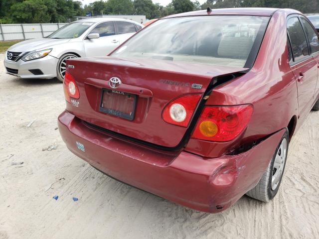 Photo 9 from auction – 2004 TOYOTA COROLLA CE with VIN 1NXBR32E04Z288492