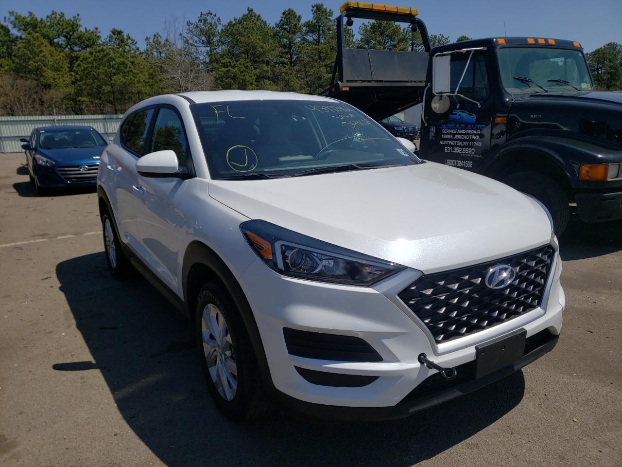 HYUNDAI TUCSON SE 2021 with VIN KM8J2CA45MU349635 - Photo from auction