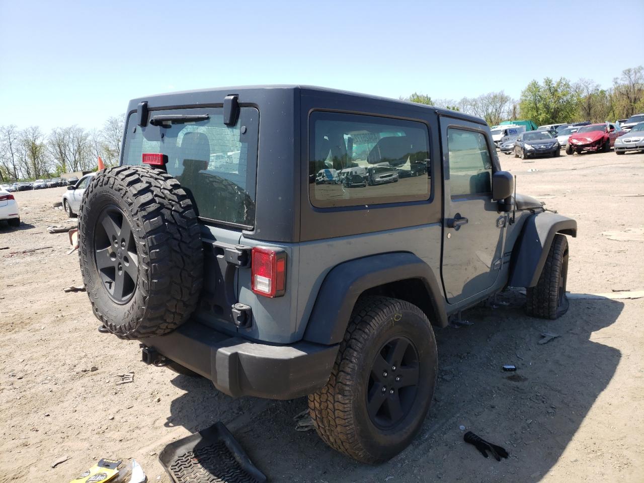 Photo 4 from auction – 2014 JEEP WRANGLER S with VIN 1C4GJWAG7EL104100