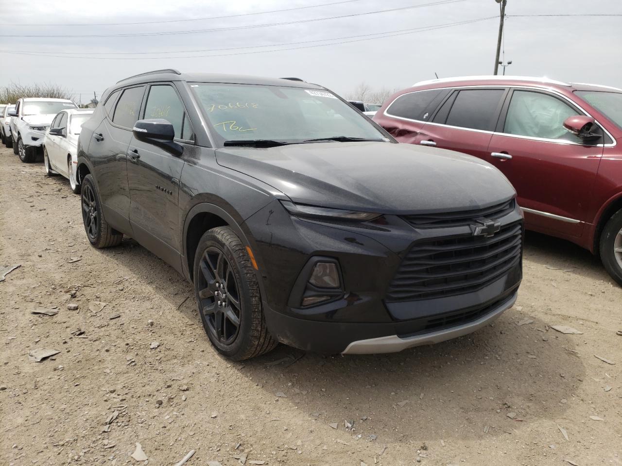 CHEVROLET BLAZER 2LT 2020 with VIN 3GNKBCRS3LS706618 - Photo from auction