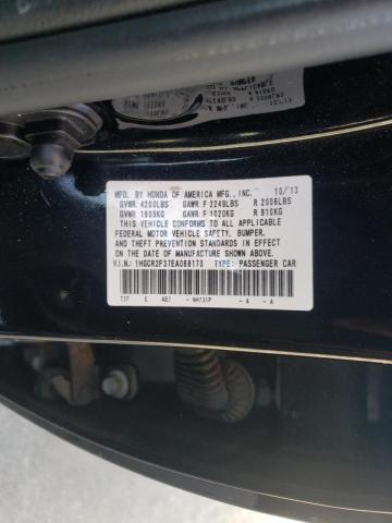 Photo 10 from auction – 2014 HONDA ACCORD LX with VIN 1HGCR2F37EA068170