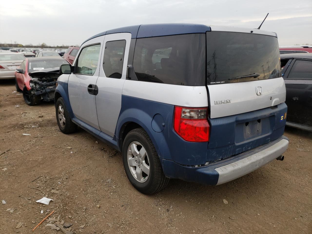 Photo 3 from auction – 2005 HONDA ELEMENT EX with VIN 5J6YH28695L030095
