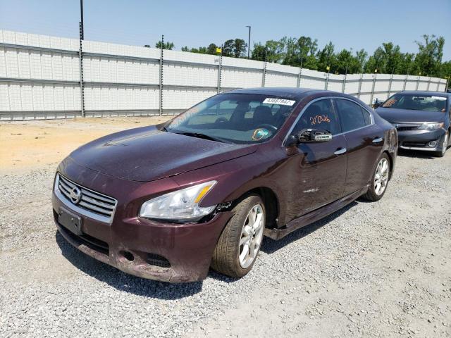 Photo 2 from auction – 2014 NISSAN MAXIMA S with VIN 1N4AA5APXEC436585