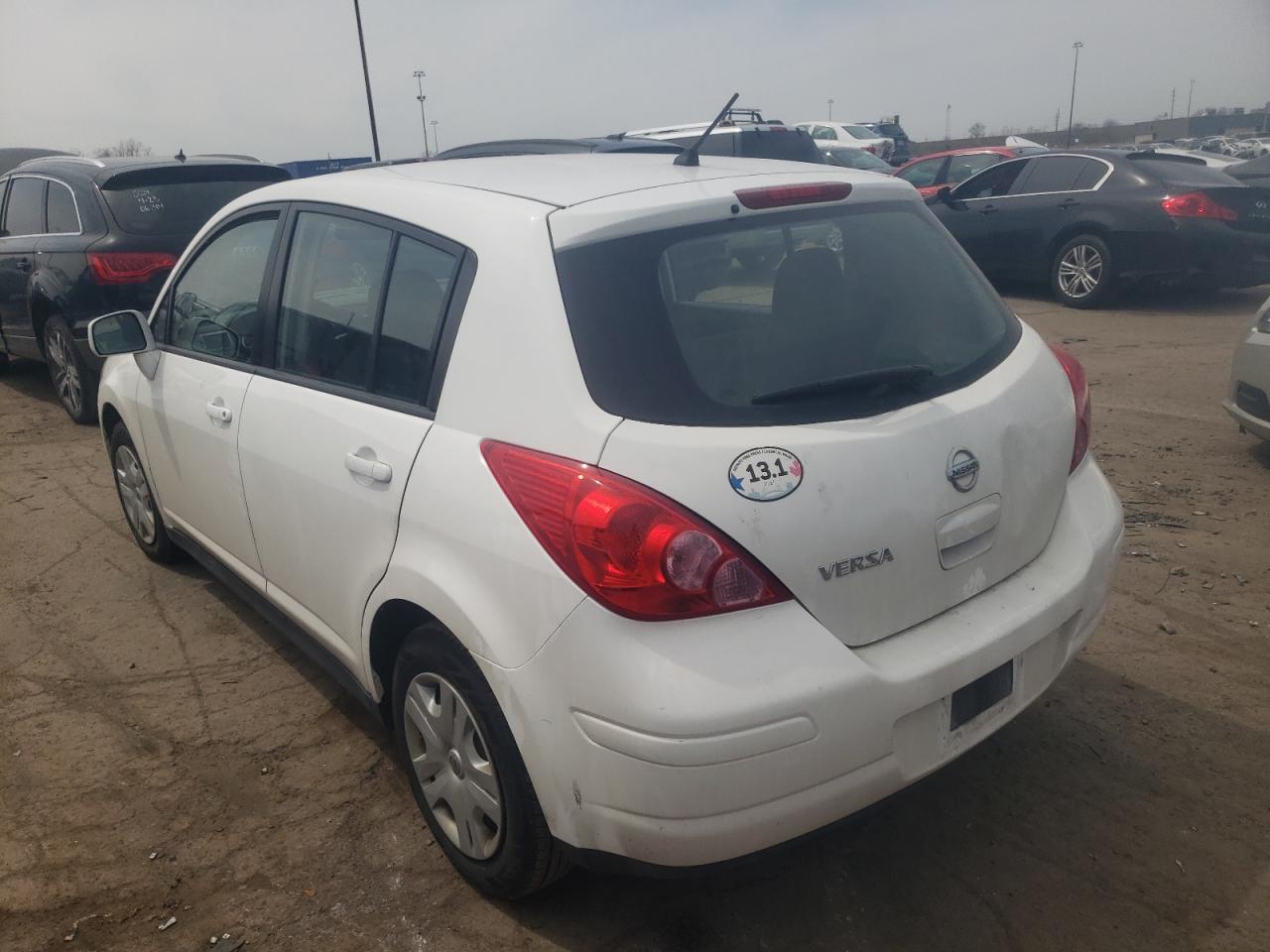 Photo 3 from auction – 2012 NISSAN VERSA S with VIN 3N1BC1CP7CK275153